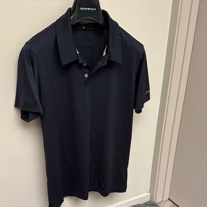 Limited edition Adidas Porsche Navy Blue Men's Polo Shirt slim fit M